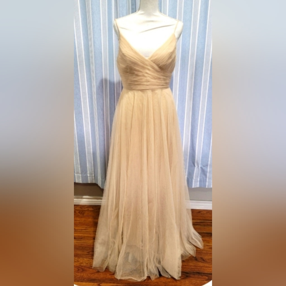 Vintage Cream Tulle Dress